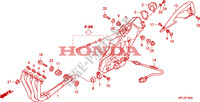EXHAUST MUFFLER dla Honda CBR 1000 RR FIREBLADE NOIRE 2010
