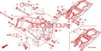 FRAME dla Honda CBR 1000 RR FIREBLADE BLACK 2010