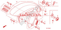 FRONT FENDER dla Honda CBR 1000 RR FIREBLADE BLACK 2010