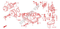 OIL PAN   OIL PUMP dla Honda CBR 1000 RR FIREBLADE ABS NOIRE 2011