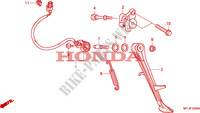 STAND dla Honda CBR 1000 RR FIREBLADE LARANJA 2010