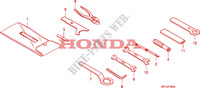 TOOL dla Honda CBR 1000 RR FIREBLADE ABS REPSOL 2011
