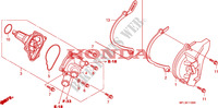 WATER PUMP dla Honda CBR 1000 RR FIREBLADE ABS NOIRE 2011