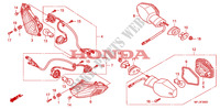 WINKER(CBR1000RR8) dla Honda CBR 1000 RR FIREBLADE 2008