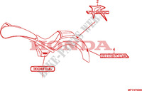 EMBLEM/MARK(VT1300CR/CRA) dla Honda VT 1300 C ABS 2011