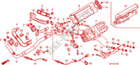 EXHAUST MUFFLER dla Honda VT 1300 C ABS 2011