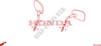 MIRROR dla Honda VT 1300 C ABS 2011