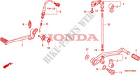 PEDAL dla Honda VFR 1200 DCT 2011