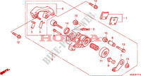 REAR BRAKE CALIPER(VFR120 0FD)(PARKING) dla Honda VFR 1200 DCT 2010