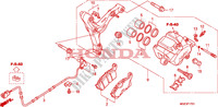 REAR BRAKE CALIPER(VFR120 0FD) dla Honda VFR 1200 DCT 2011