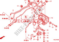 ABS MODULATOR dla Honda CBF 1000 F ABS 2011