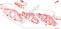 METER dla Honda CBF 1000 F ABS TS 2011