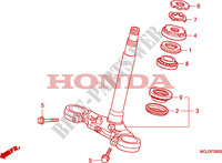 STEERING DAMPER dla Honda CBF 1000 F ABS TS 2011