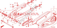 SWINGARM dla Honda CBF 1000 F ABS 98HP 2010