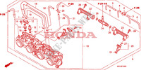 THROTTLE BODY dla Honda CBF 1000 F ABS TS 2011