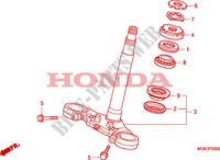 STEERING DAMPER dla Honda CBF 600 NAKED 2011