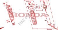 REAR SHOCK ABSORBER dla Honda CB 450 S 1986