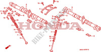 CAMSHAFT dla Honda CBR 1000 2 BULB HEADLIGHT 1989