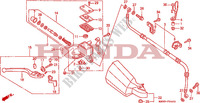 FRONT BRAKE MASTER CYLINDER (XL600VR) dla Honda TRANSALP 600 34HP 1994