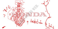 CYLINDER HEAD (FRONT) dla Honda PACIFIC COAST 800 1990