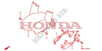 FRONT FENDER dla Honda PACIFIC COAST 800 1989