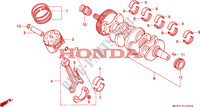 CRANKSHAFT dla Honda CBR 600 F 1991