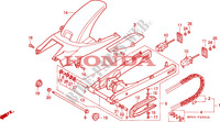 SWINGARM dla Honda CBR 600 F2 1991