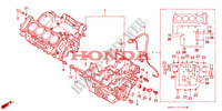 CRANKCASE dla Honda CBR 900 RR 1992