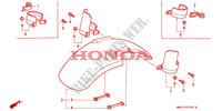FRONT FENDER (1) dla Honda CBR 900 FIREBLADE 1993