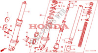 FRONT FORK dla Honda CBR 900 FIREBLADE 1993