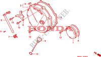 CLUTCH COVER dla Honda CB SEVEN FIFTY 750 34HP 2001