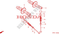 CAMSHAFT dla Honda CB 500 2002
