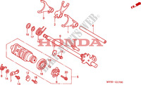 GEARSHIFT DRUM dla Honda CB 500 2001