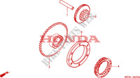 STARTER MOTOR CLUTCH dla Honda CB 500 2001