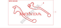 CHROME LEVER KIT dla Honda 1500 F6C 2002