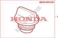 CHROME OIL CAP dla Honda VALKYRIE 1500 F6C 2001