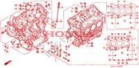 CYLINDER BLOCK dla Honda VALKYRIE 1500 F6C 2001