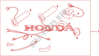 GRIP HEATER CUSTOM'S dla Honda VALKYRIE 1500 2001