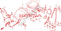 SEAT dla Honda VALKYRIE 1500 F6C 2002