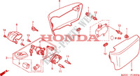 SIDE COVERS dla Honda 1500 F6C 2002