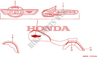 STICKERS dla Honda 1500 F6C 2002
