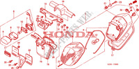 TAILLIGHT (1) dla Honda VALKYRIE 1500 F6C DELUXE 2002