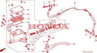 CLUTCH MASTER CYLINDER dla Honda VALKYRIE 1500 F6C 2000