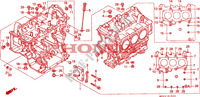 CYLINDER BLOCK dla Honda 1500 F6C 2000