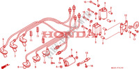 IGNITION COIL dla Honda VALKYRIE 1500 F6C TOURER 1998