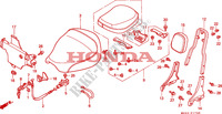 SEAT dla Honda VALKYRIE 1500 F6C 2000