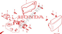 SIDE COVERS dla Honda 1500 F6C 1997