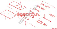 TOOLS (2) dla Honda VALKYRIE 1500 F6C TOURER 2000