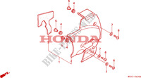 LEFT COVER dla Honda BIG ONE 1000 1996