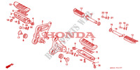 FOOTREST dla Honda CBR 1000 DUAL CBS 2000